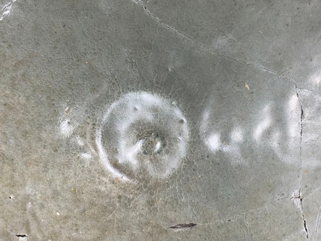 高麗青磁 鉢 大碗 傷有 残器 陶片 見本品参考品 金継ぎ用 時代物 径19cm