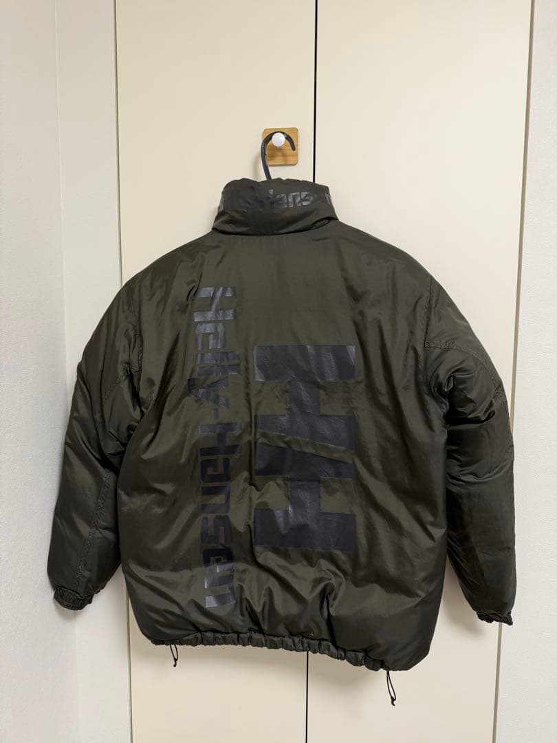 Helly Hansen ブラックダウンジャケット　リバーシブル