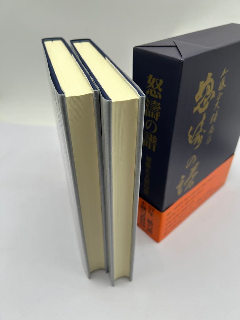 怒濤の譜 加藤正夫精局集 上下巻 帯付 日本棋院 囲碁 棋譜 厳選200局