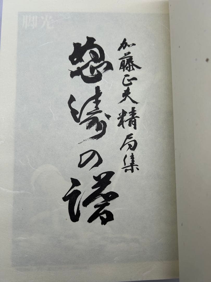 怒濤の譜 加藤正夫精局集 上下巻 帯付 日本棋院 囲碁 棋譜 厳選200局