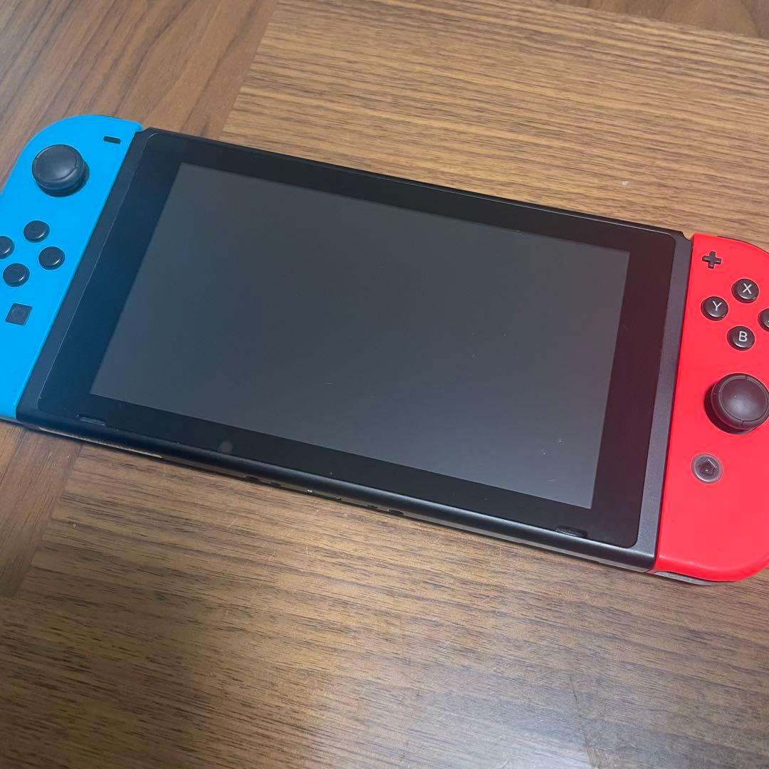 Nintendo Switch 本体 ネオンブルー/ネオンレッド　※外箱なし