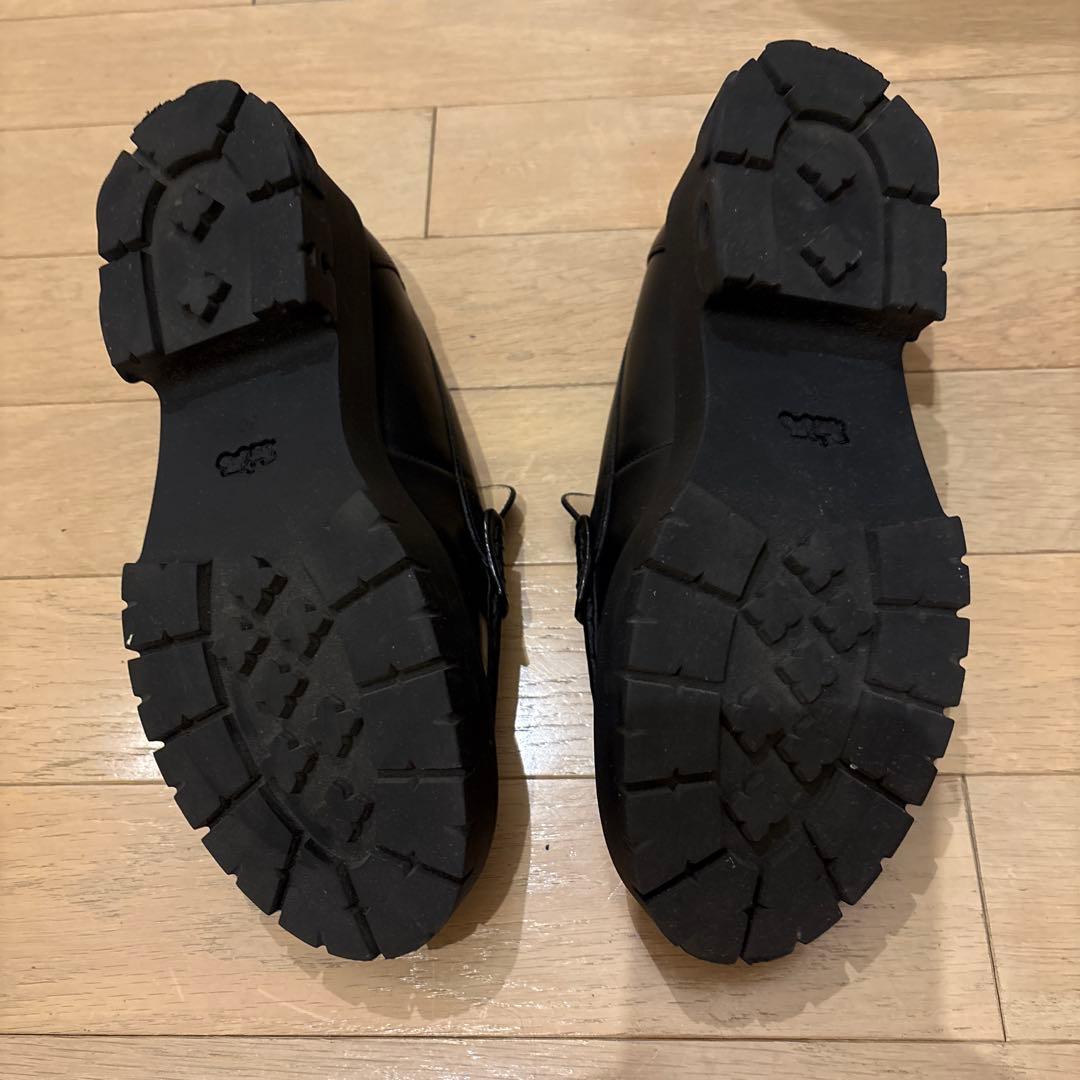 黒coachローファー