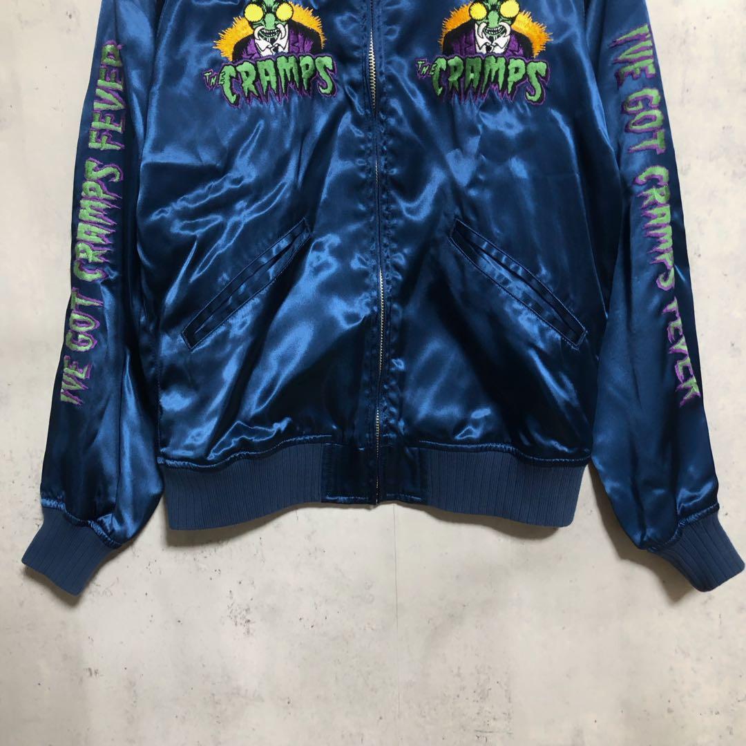 良品　HYSTERIC GLAMOUR×THE Cramps サテン　スカジャン