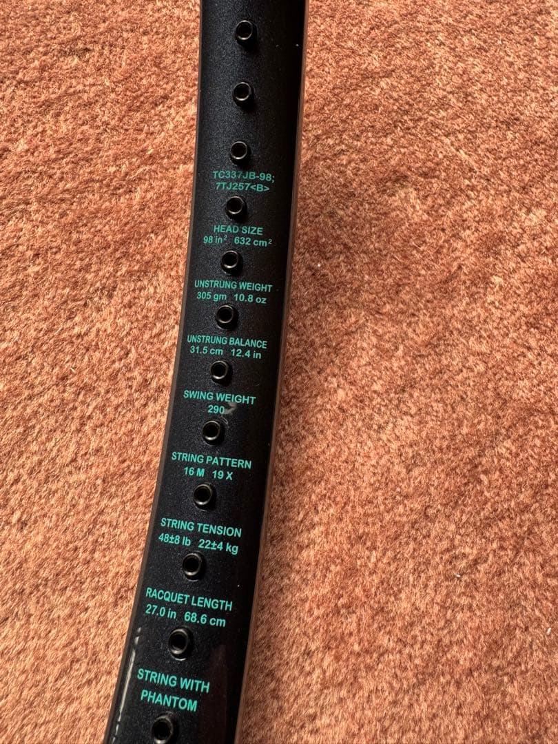 プリンス　prince ツアー98 最新モデル　グリップサイズ3