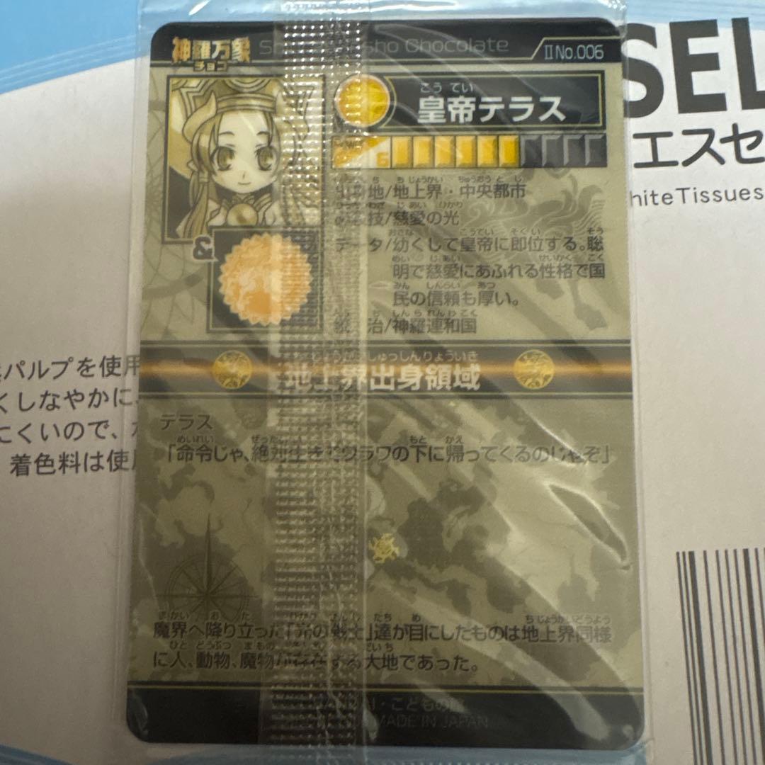 皇帝テラス Sレアリティ トレーディングカード