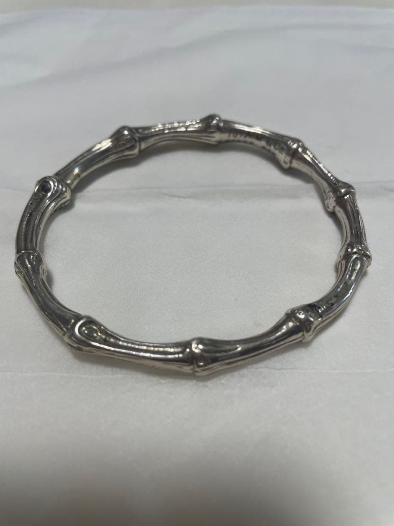 希少　オールド　ティファニー　1996 バンブー　バングル　925