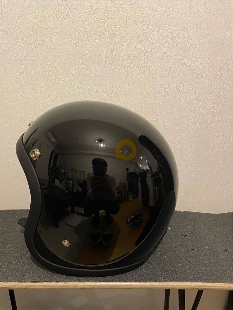 500-TX TT&CO 黒 ジェットヘルメット