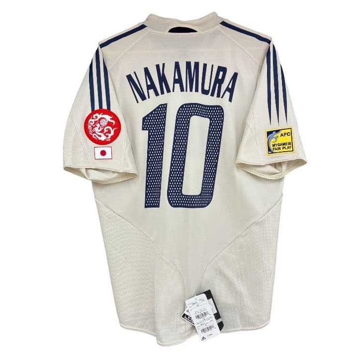 04-05 日本代表　中村俊輔　アディダスオフィシャル　アジア杯ユニフォーム