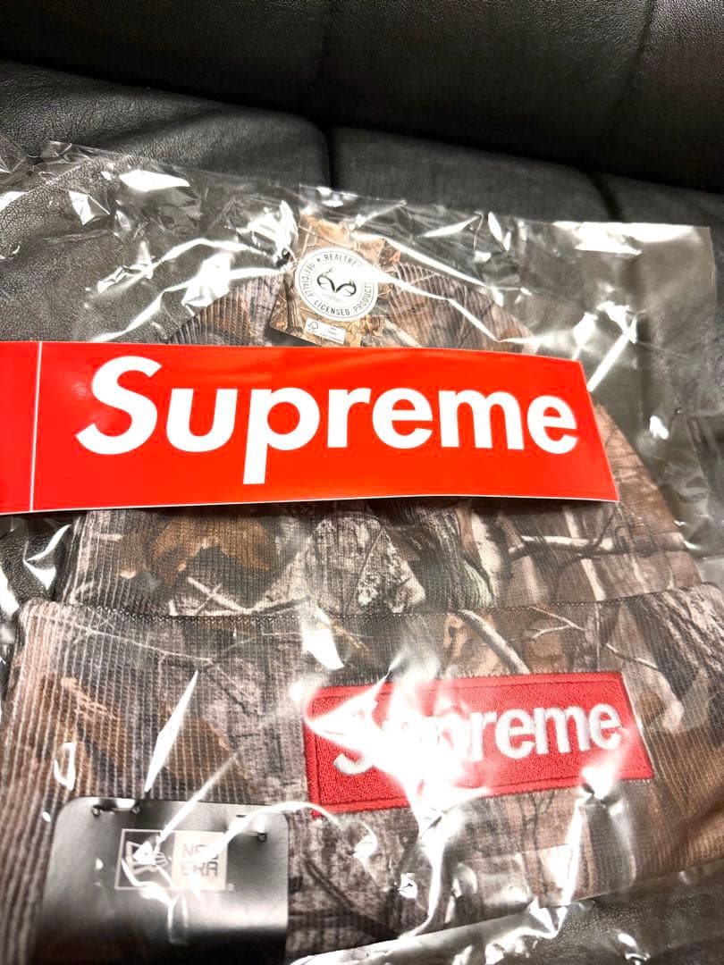 帽子 Supreme x New Era Box Logo Beanie (25FW)