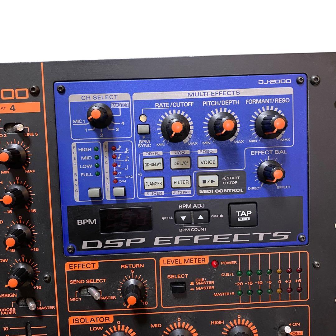 【ジャンク】Roland DJ-2000ProfessionalDJ Mixer