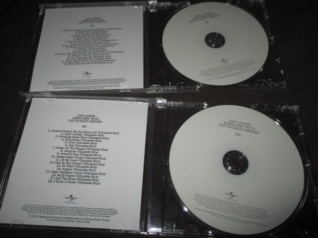 john lennon (RARE UK/USアドバンスCDR!!送料込み）