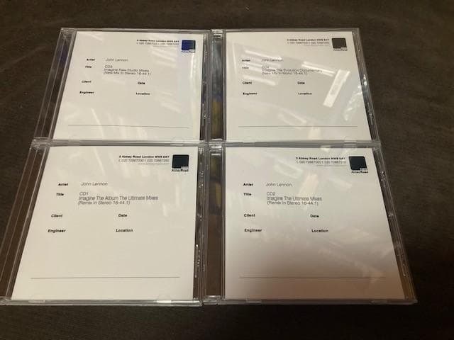 john lennon (RARE UK/USアドバンスCDR!!送料込み）