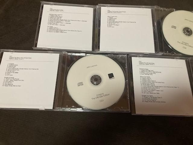 john lennon (RARE UK/USアドバンスCDR!!送料込み）