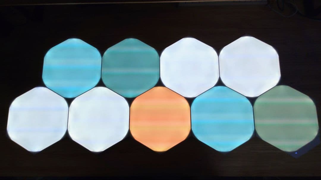 【中古】Nanoleaf Shapes Hexagons スマートライト