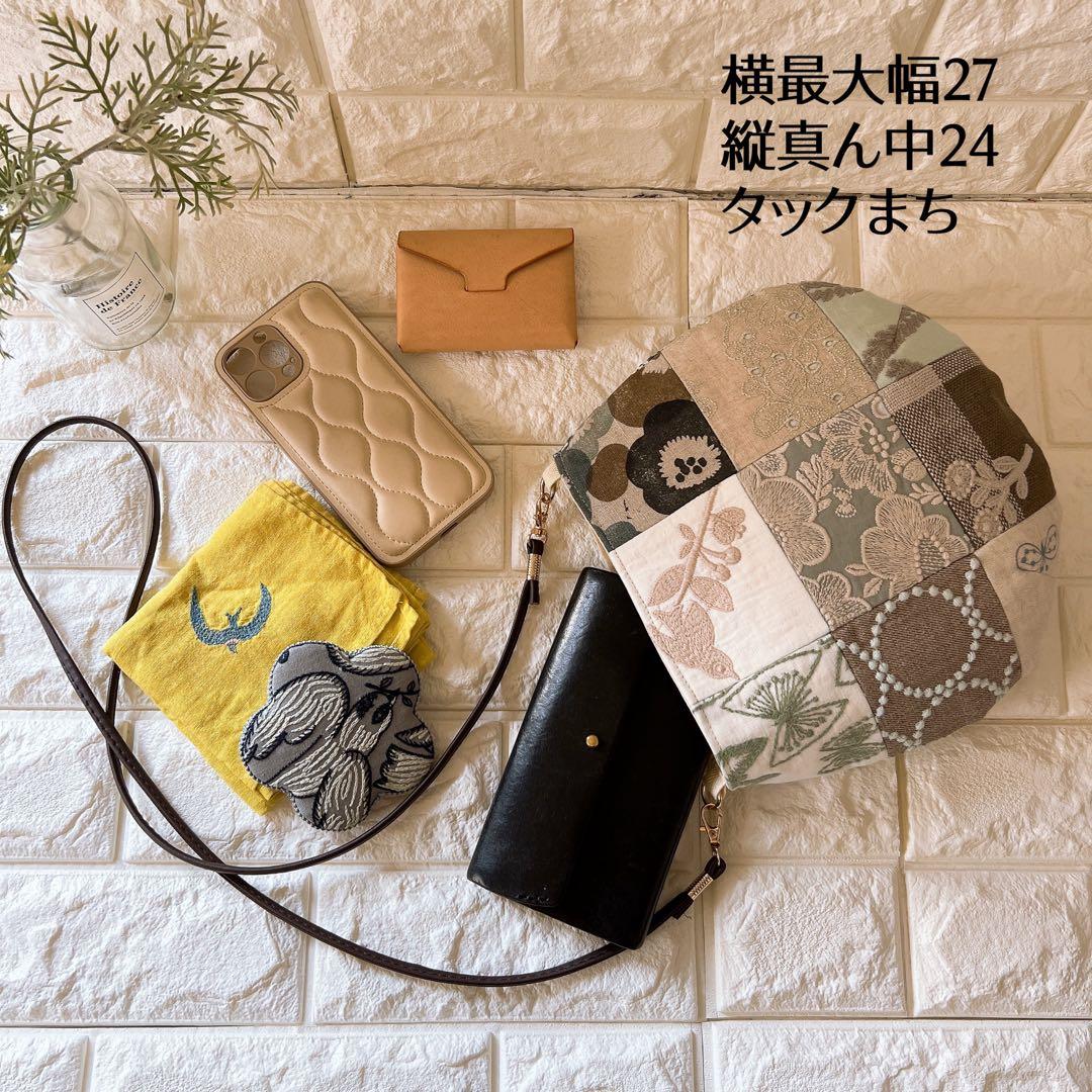 ミナペルホネン ハンドメイド ショルダーバッグ サコッシュ バッグ サブバッグ