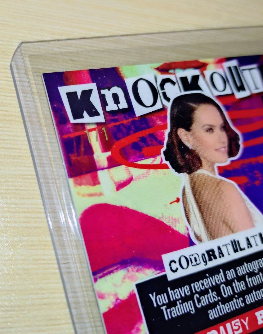 【1/1】Leaf POP CENTURY DAISY RIDLEY 直筆サイン