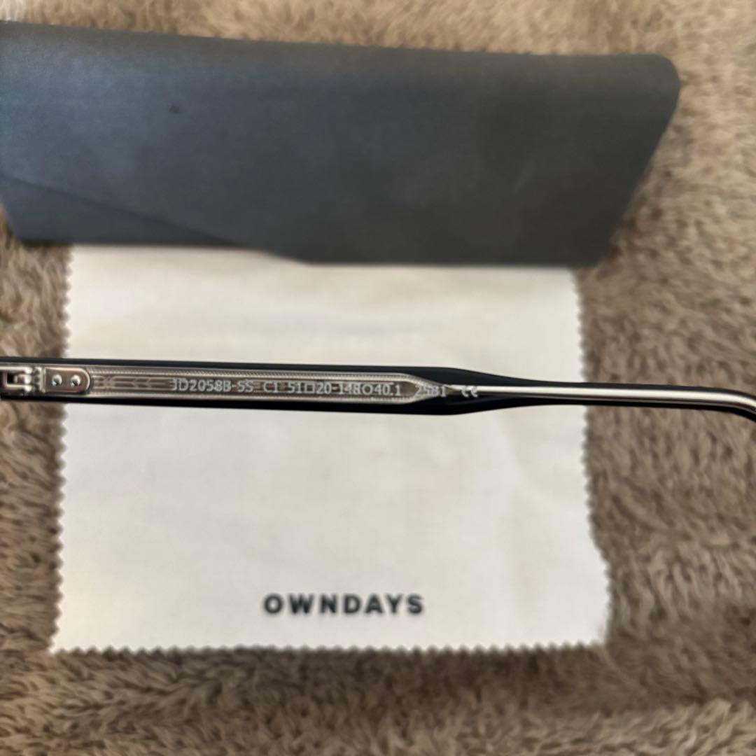 OWNDAYS John Dillinger JD2058B-5S C1ブラック