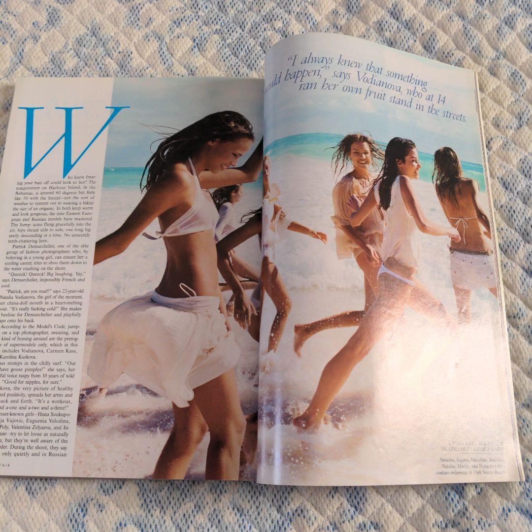その他 Vanity Fair april 2005 Supermodels