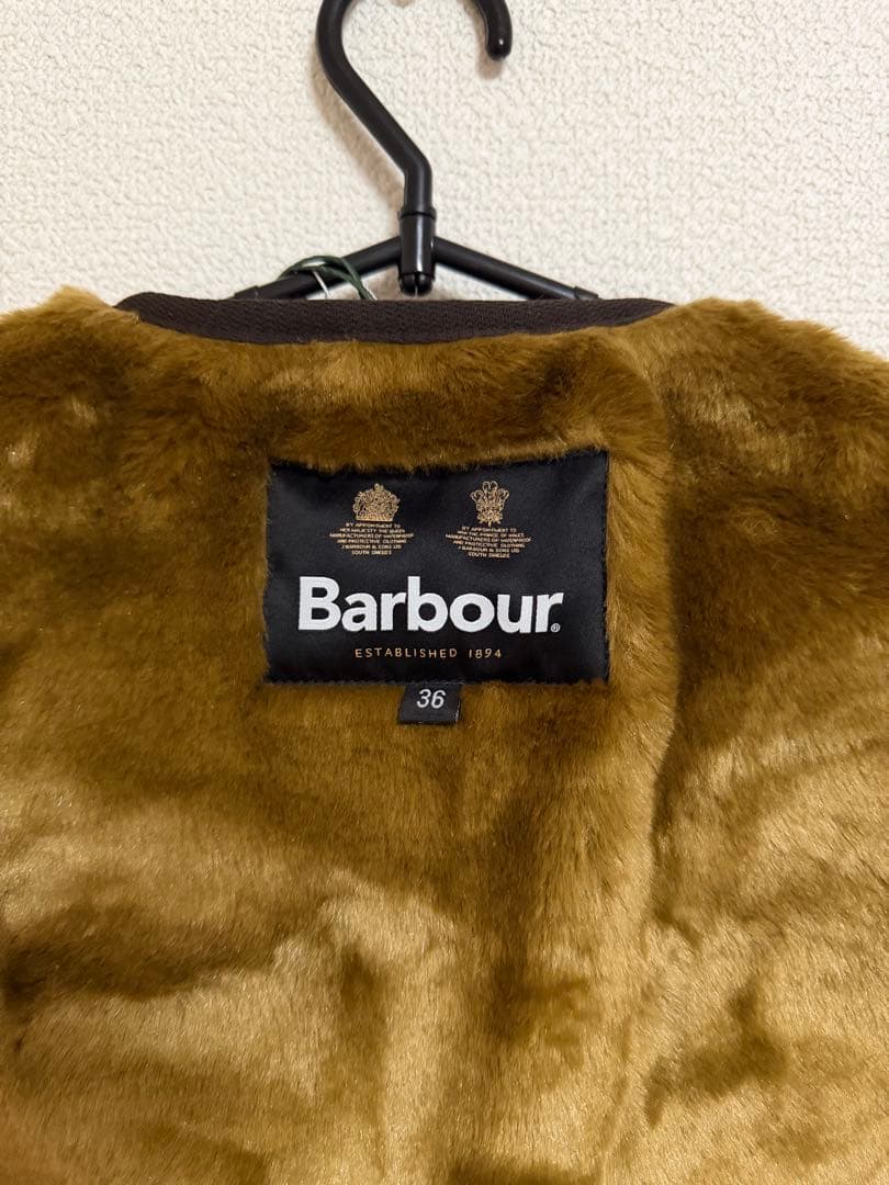 Barbour ブラウン ライナーベスト36サイズS 新品未使用品タグあり