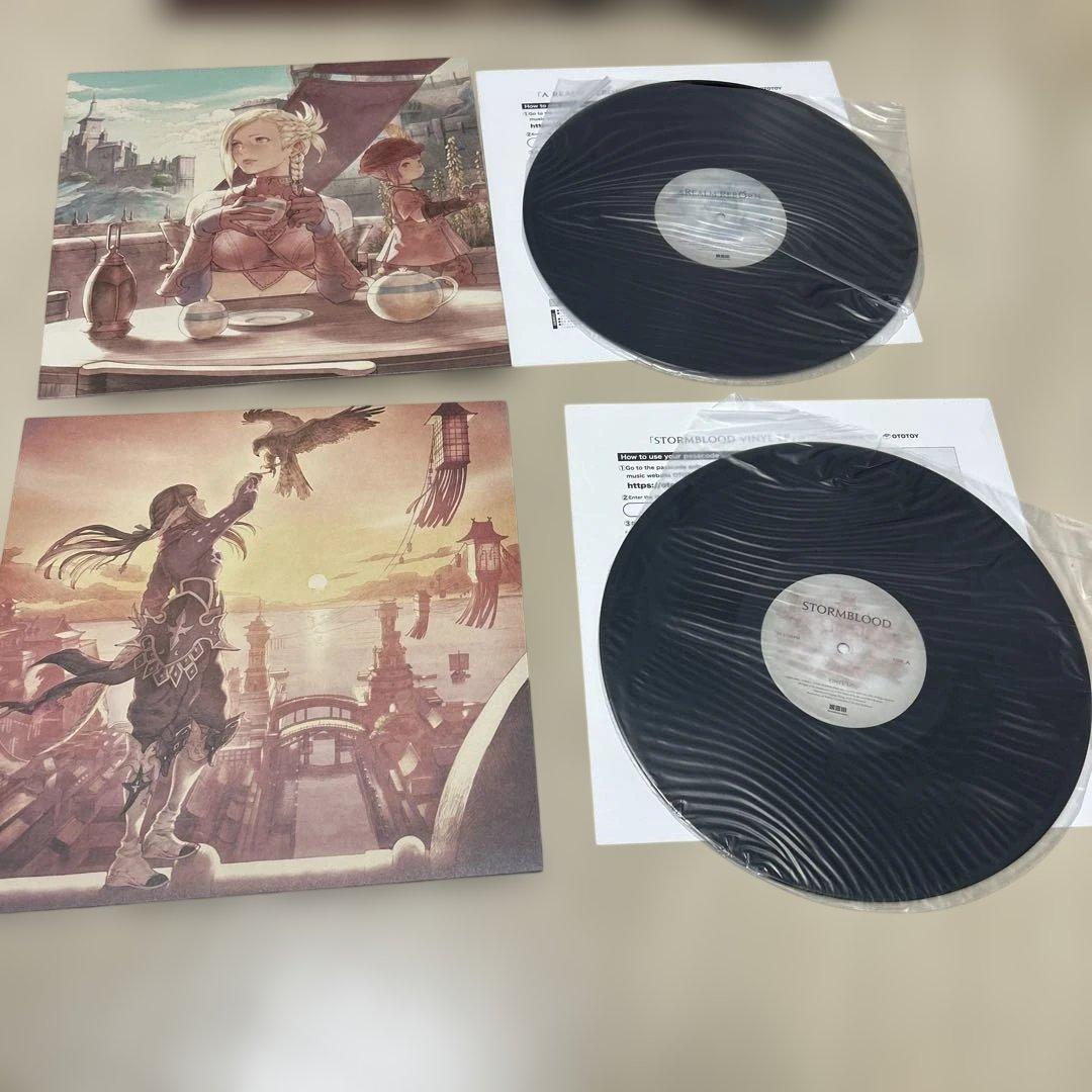 FINAL FANTASY XIV Vinyl LP Box レコードFF14
