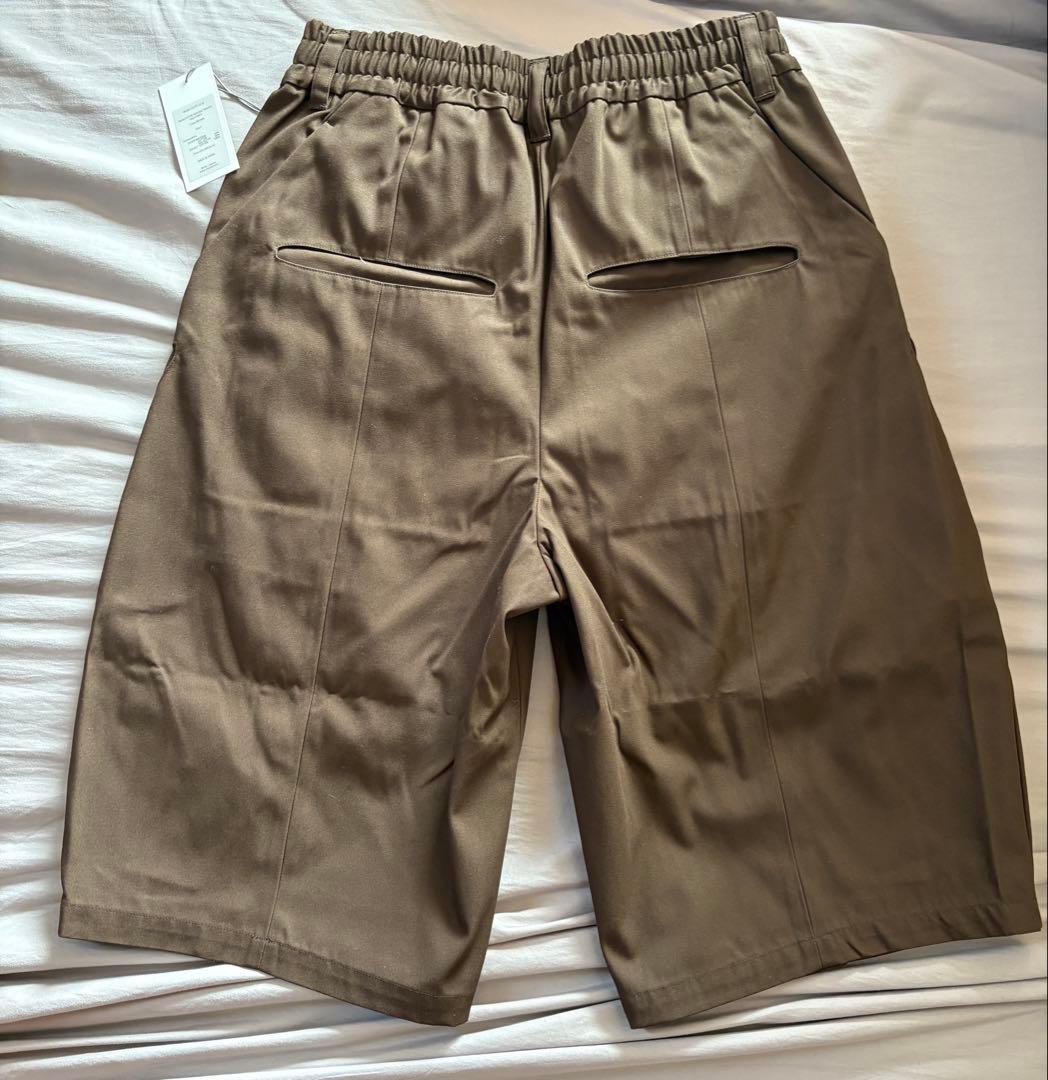 パンツ clesste FUTUREMASSIVETWISTED HALF-PANTS