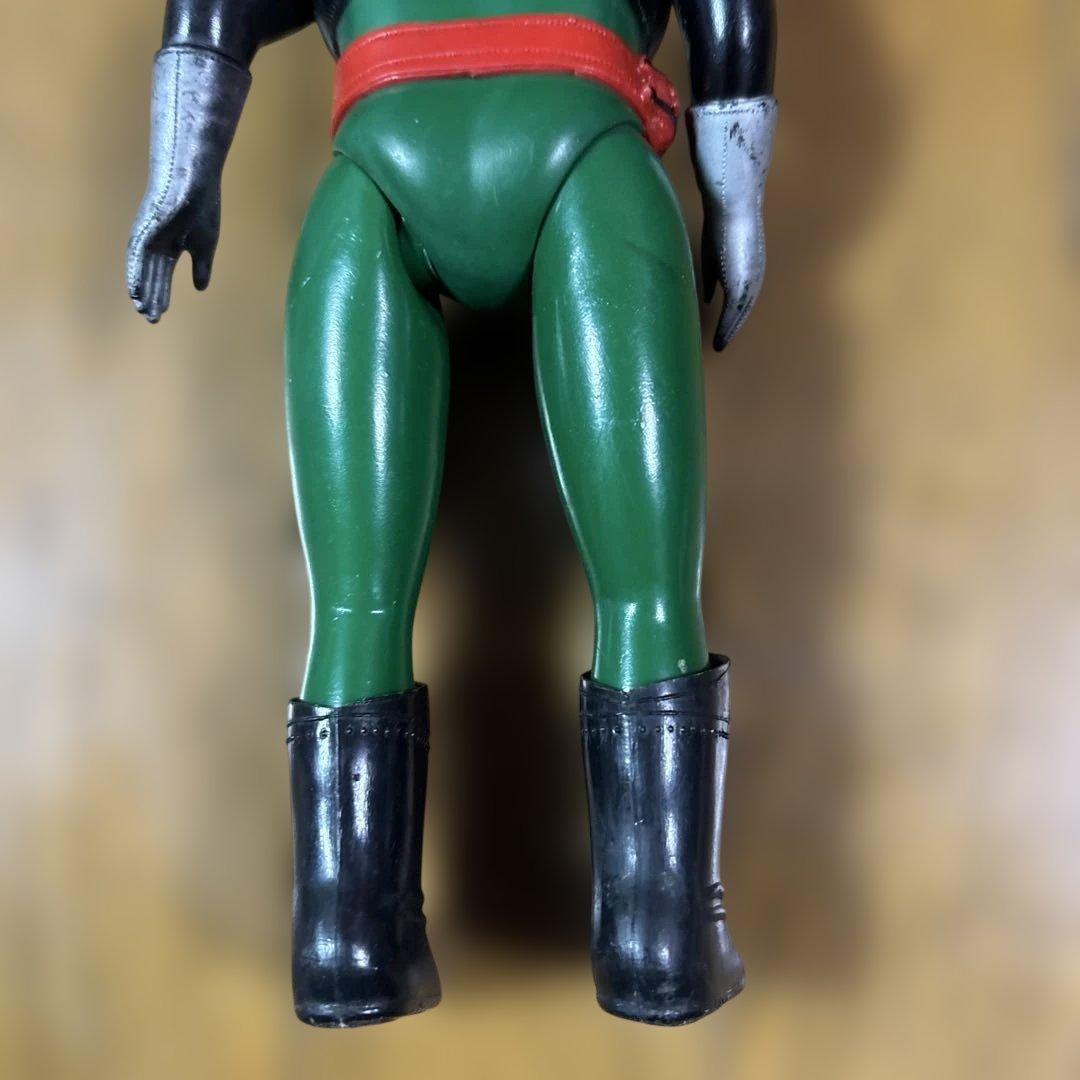 昭和レトロ 超人バロム1面とれソフビ