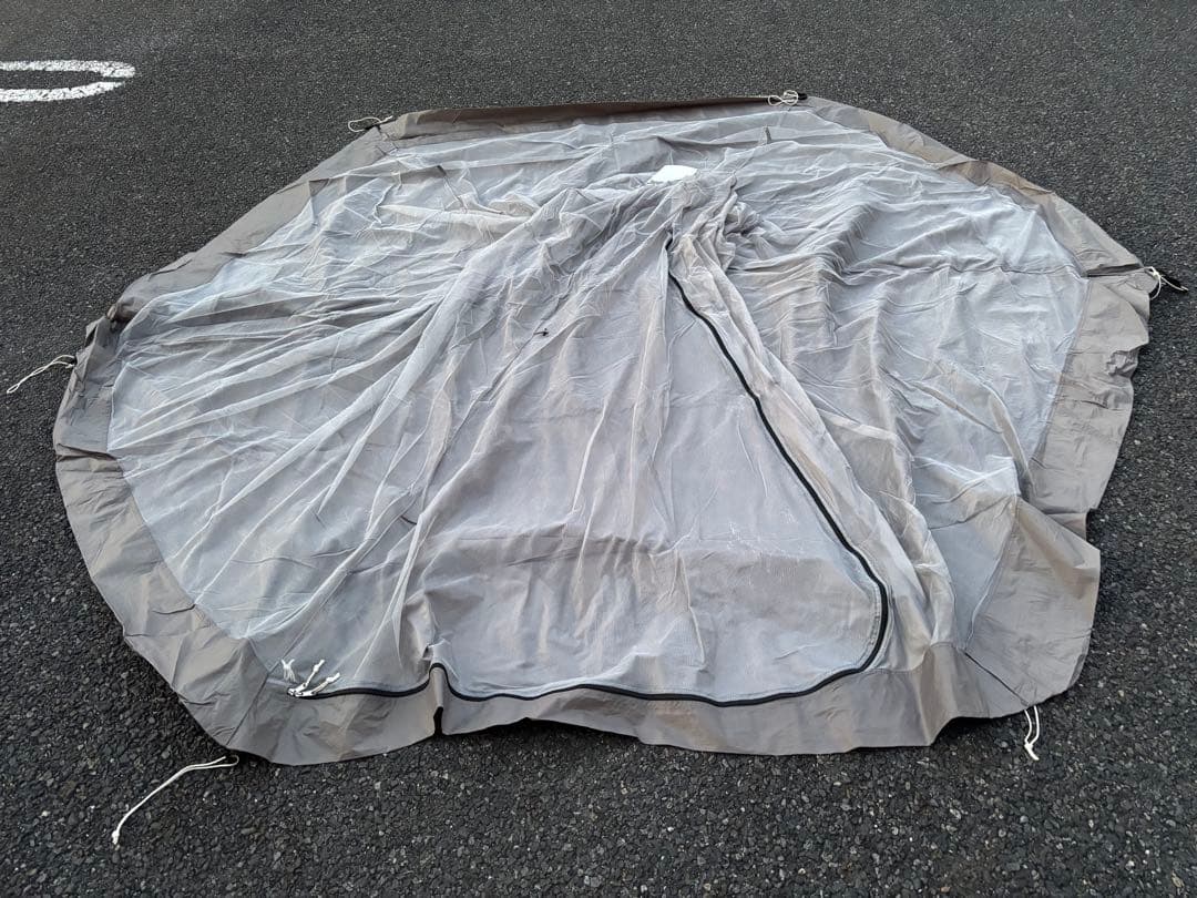 DODワンポールテントM グランドシート、マット付き