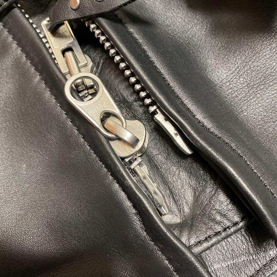 KADOYA シングルライダース　レザージャケット サイズ　Lw