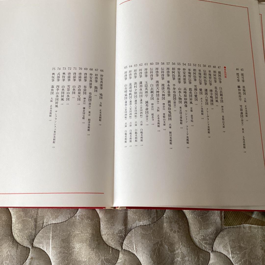 日本美術絵画全集　第六巻　【相阿弥/祥啓】　昭和54年4月 147ページ　集英社