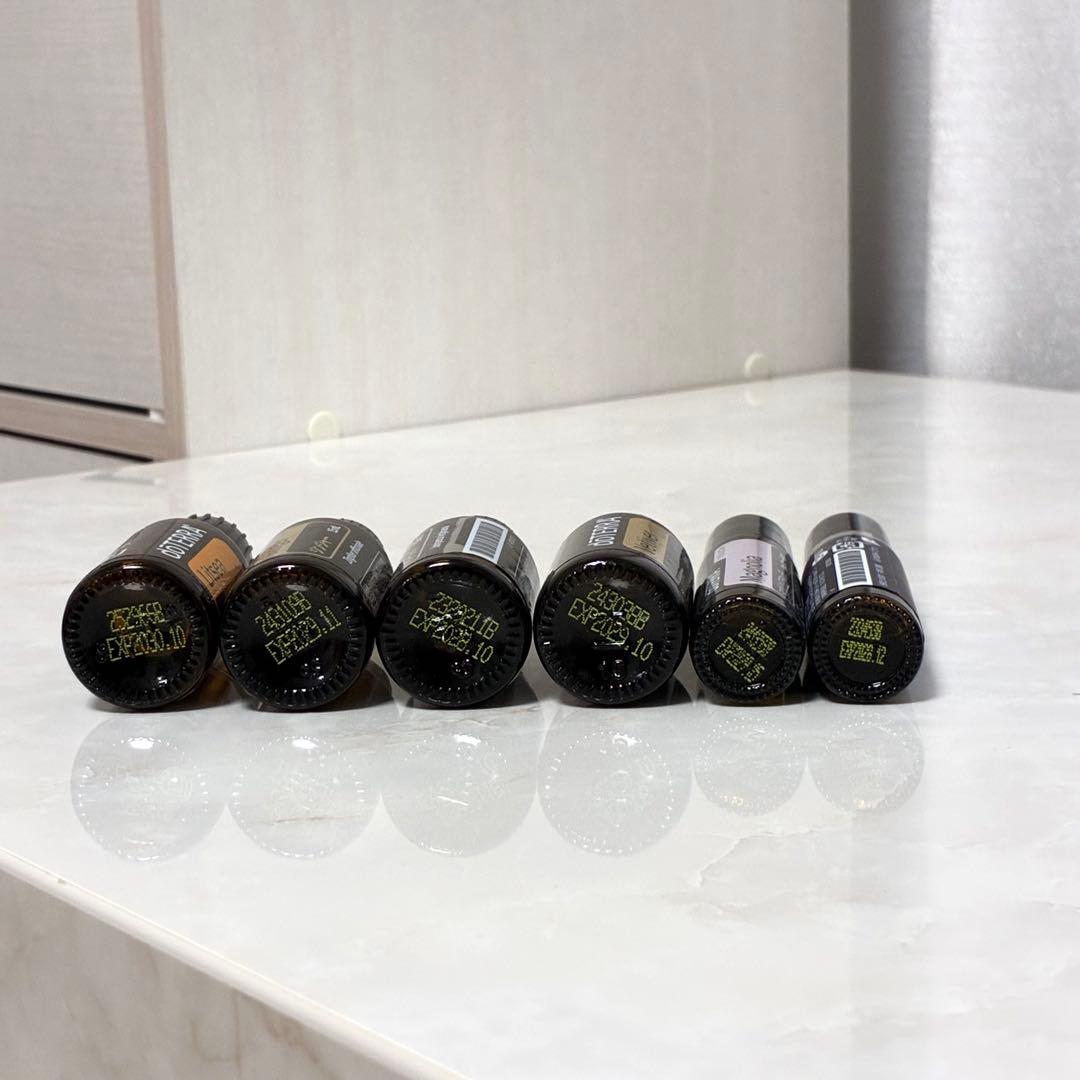 【ジンジャー、ベチパー等】doTERRA エッセンシャルオイル６本セット