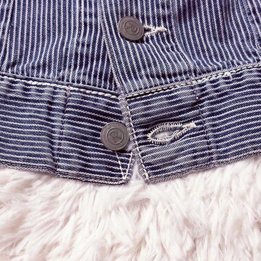 45rpm ヒッコリー ストライプ デニムジャケット Gジャン 45R サイズ1