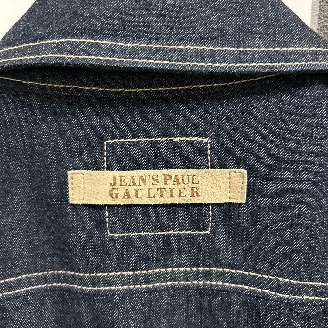 JEAN PAUL GAULTIER フリルデニムジャケット 40