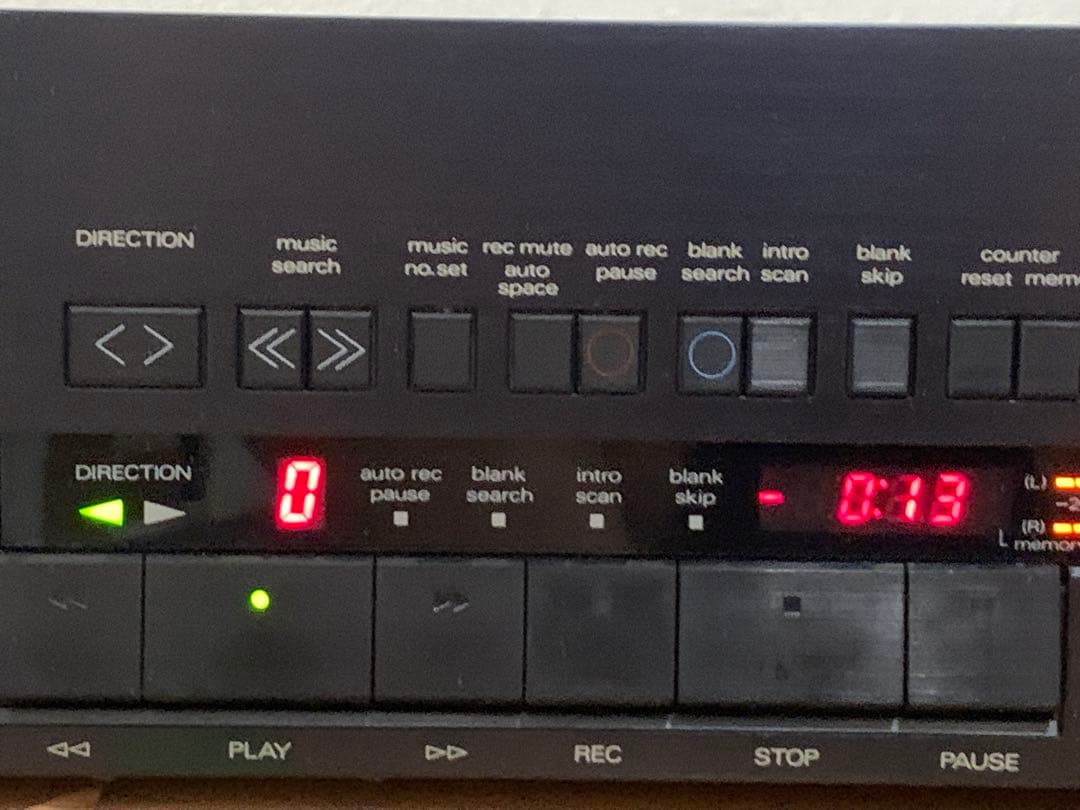 超希少　ALPINE/LUXMAN K-106 カセットデッキ