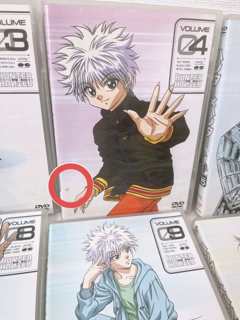 ハンターハンター 旧アニメDVD 1巻～13巻 ポスター付 キルア ゴン