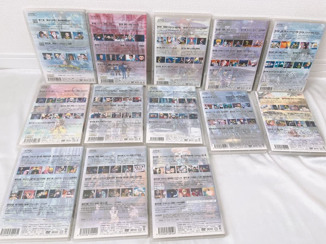ハンターハンター 旧アニメDVD 1巻～13巻 ポスター付 キルア ゴン