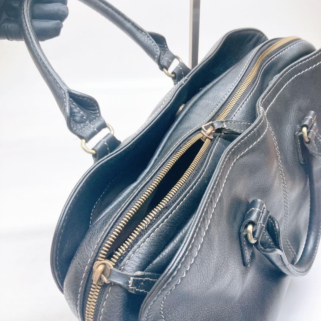 ✨良品✨土屋鞄 プローター　2wayビジネスバッグ オールレザー ブラック ロゴ