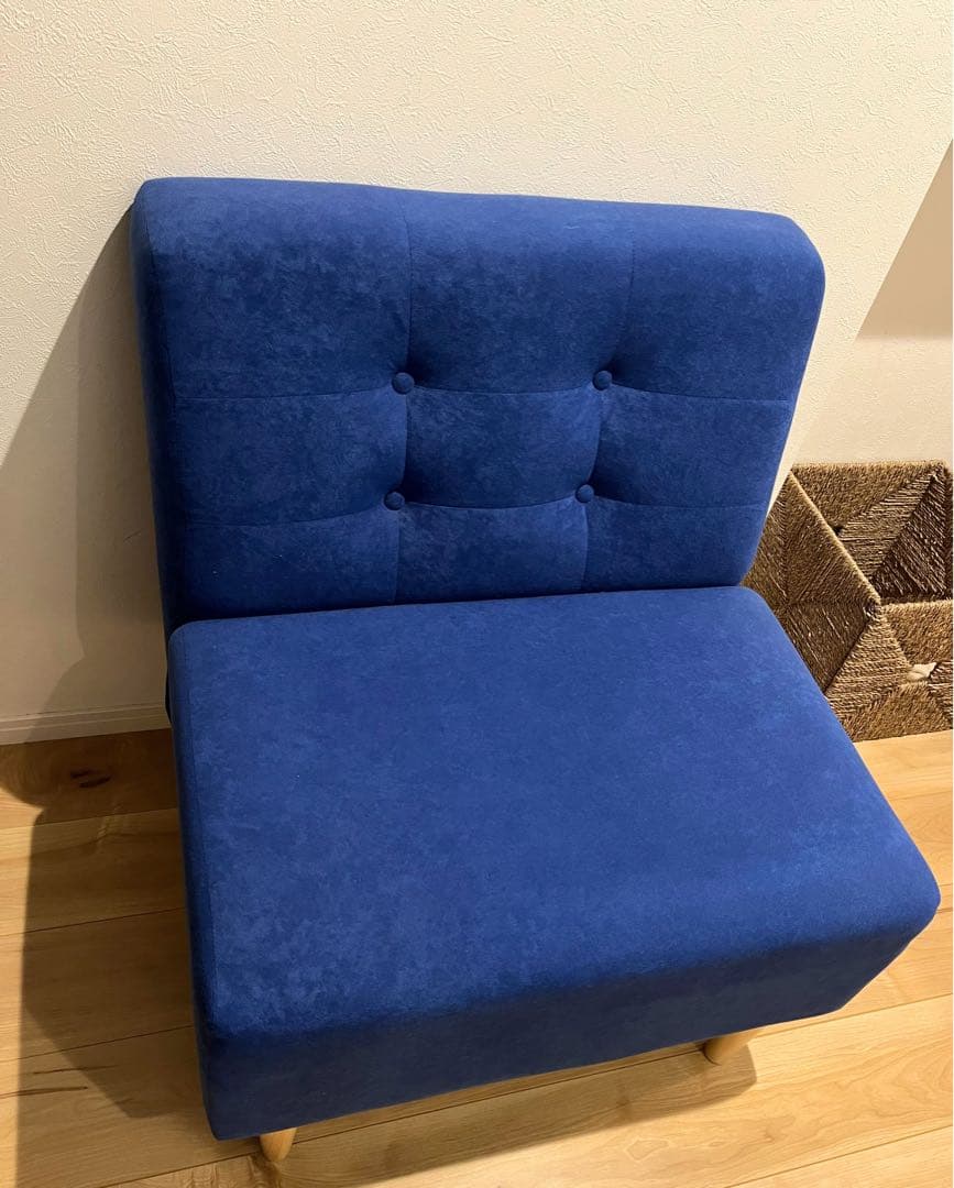 【定価54800円】Lunchsofa シングルソファ1人掛け2wayローソファ