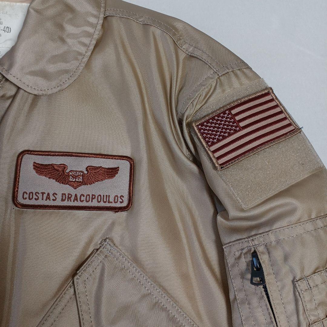 稀少　HOUSTON ヒューストン　CWU-45 フライトジャケット　タン　M