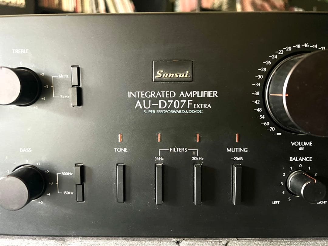 【訳あり】 Sansui AU-D707F Extra プリメインアンプ