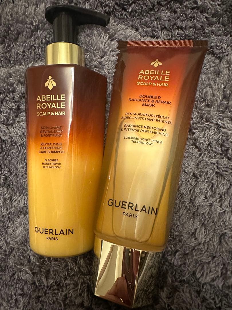 【新品同様】ゲラン　シャンプー　トリートメント　蜂蜜　ハニー　アベイユ