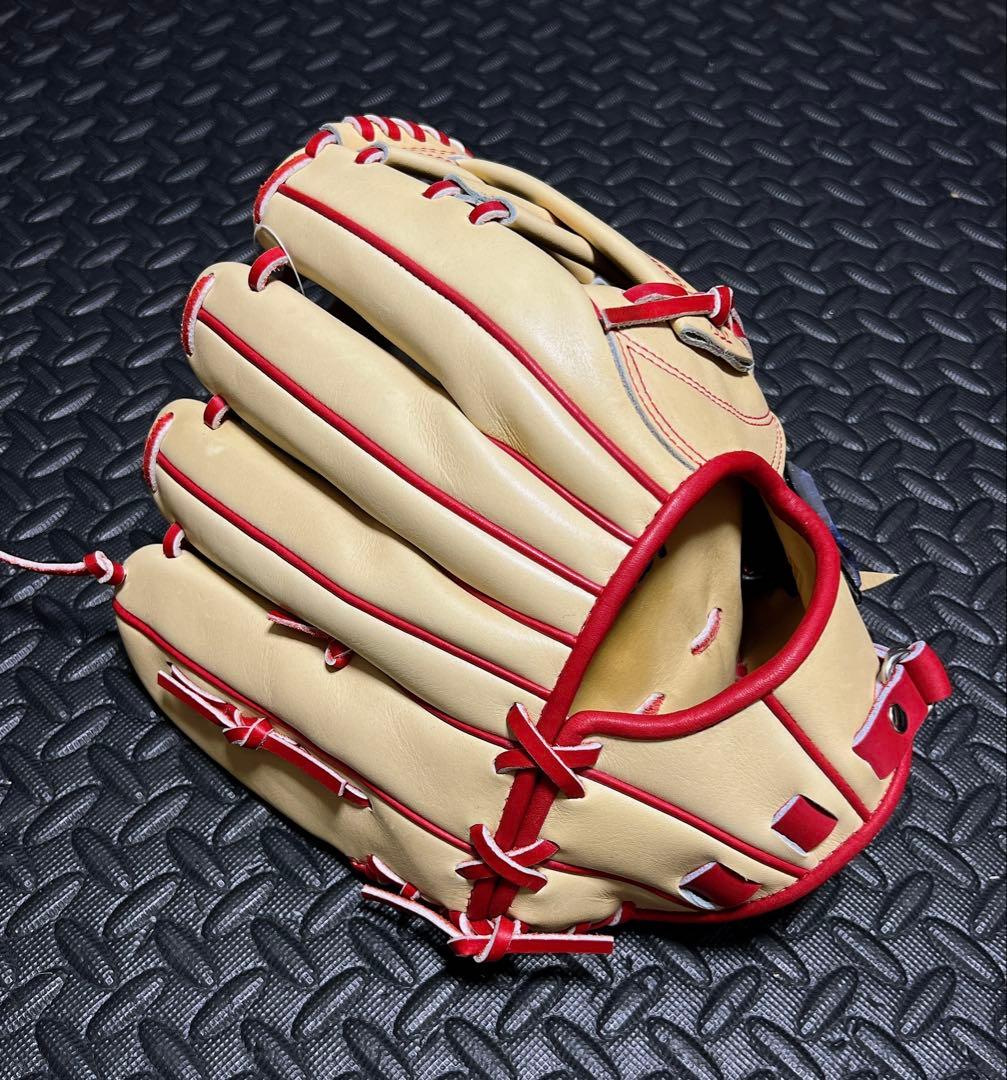 新品 ミズノプロ オーダー ブルーダイアモンドラベル 軟式 内野手用 グローブ