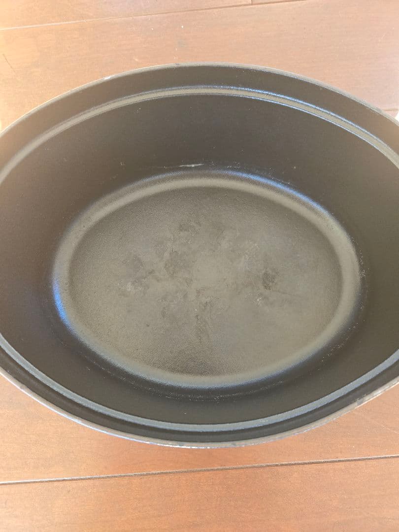 STAUB 両手鍋 オーバル型 青