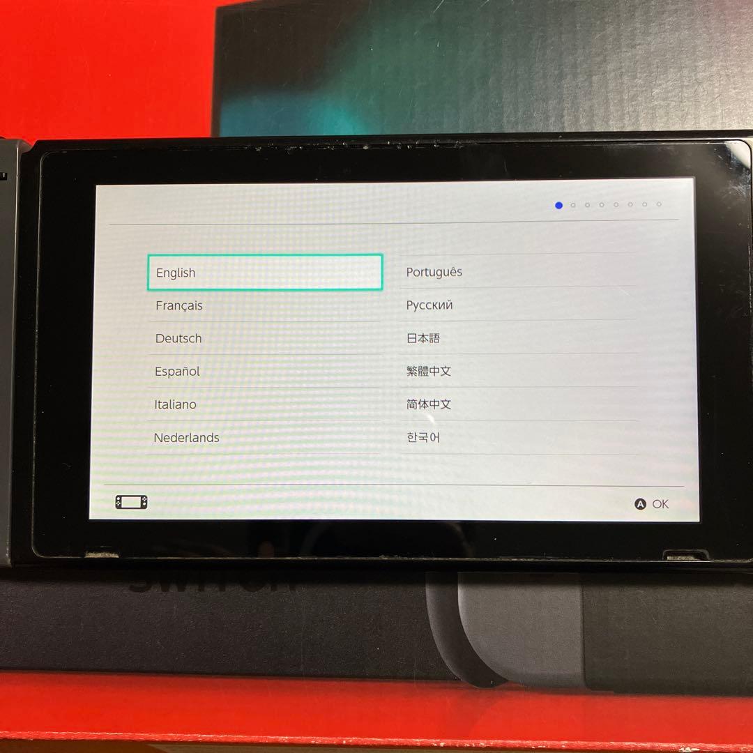 Nintendo Switch 本体 　箱あり　動作確認済