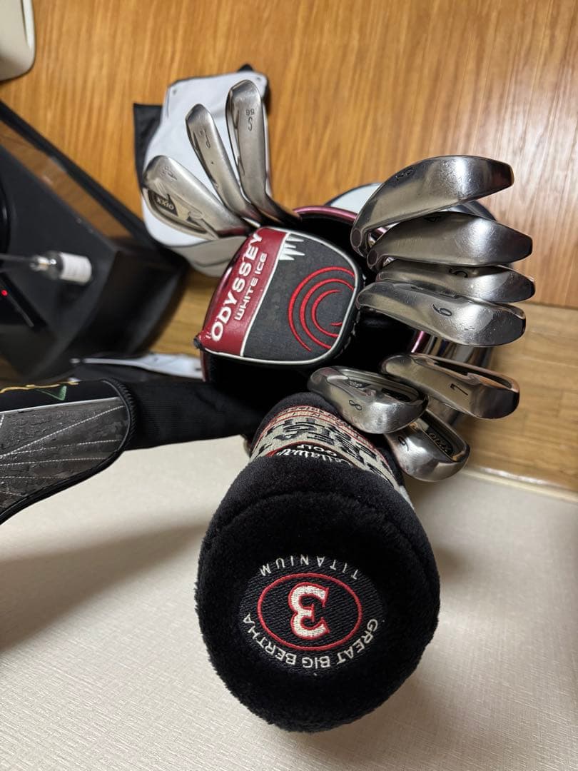 Callaway キャディバッグ ホワイト/ネイビー