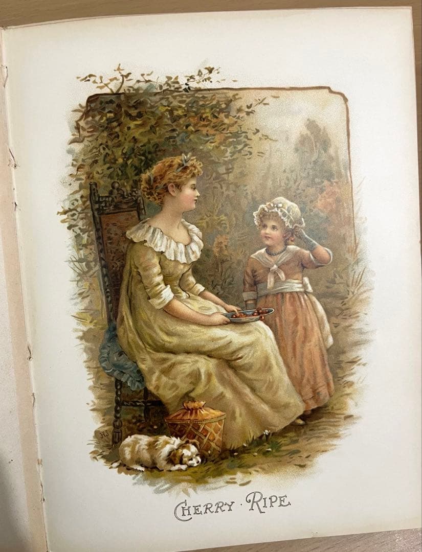 No.379 希少 アンティーク 洋書 絵本 ビクトリアン 児童書