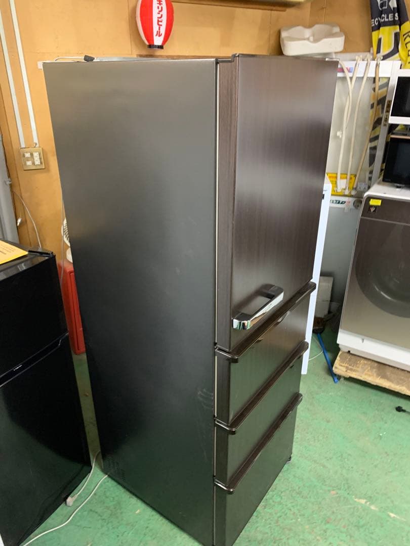 #454 冷蔵庫　アクア　AQR-V43M(T) 2022年製