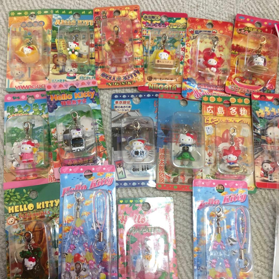 ご当地キティストラップファスナーマスコット