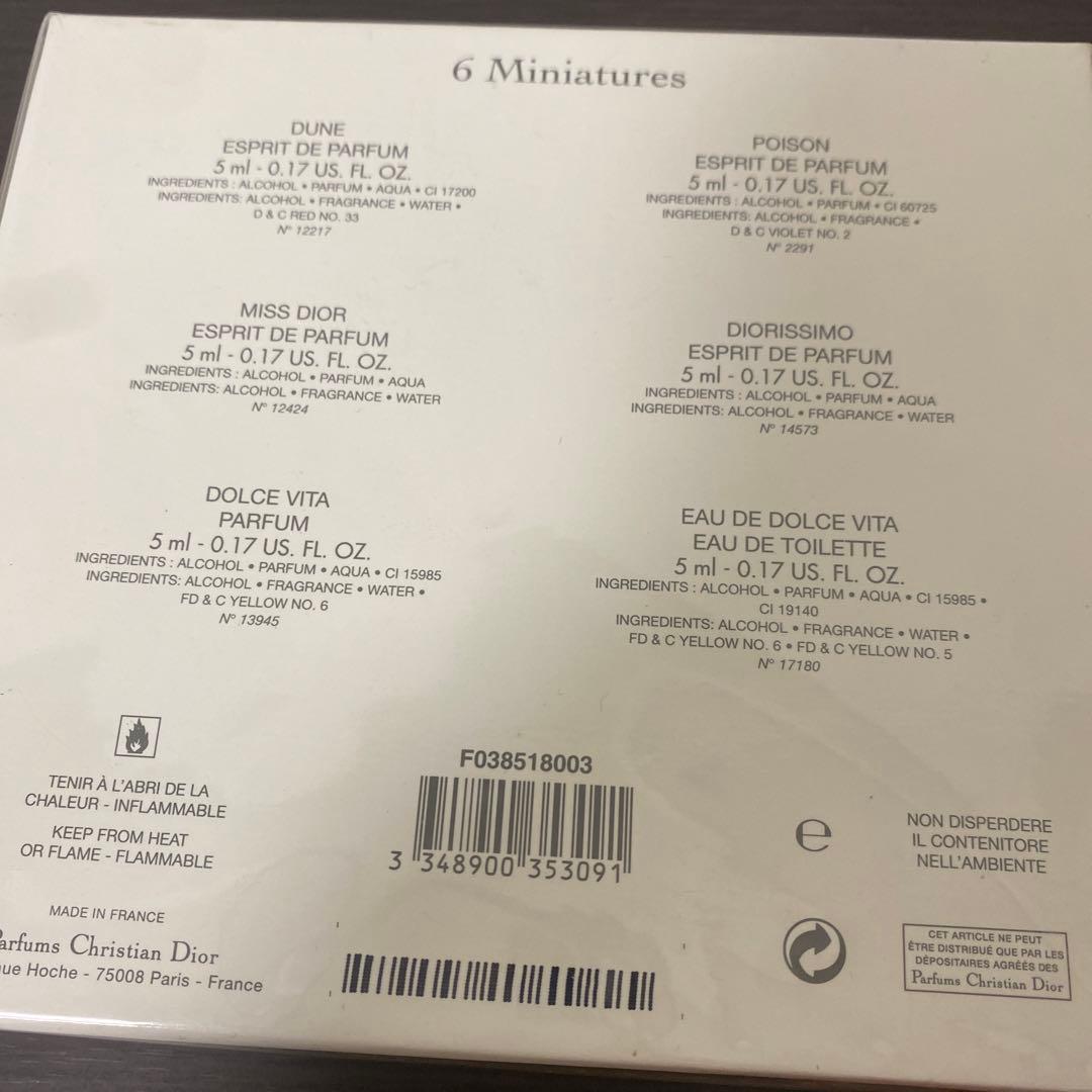 ディオール　ミニ香水　セット