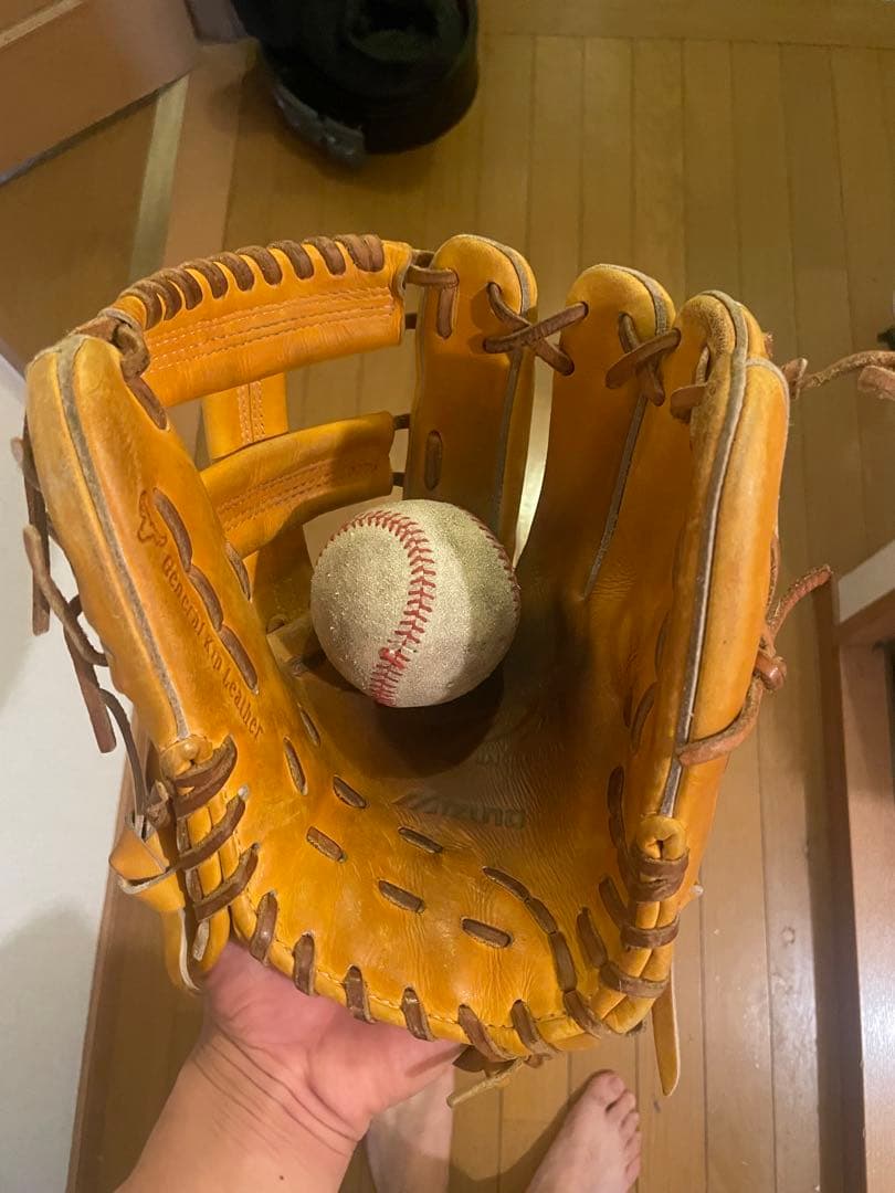 Mizuno Pro 硬式グローブ オレンジ 藤田一也モデル最安値‼️