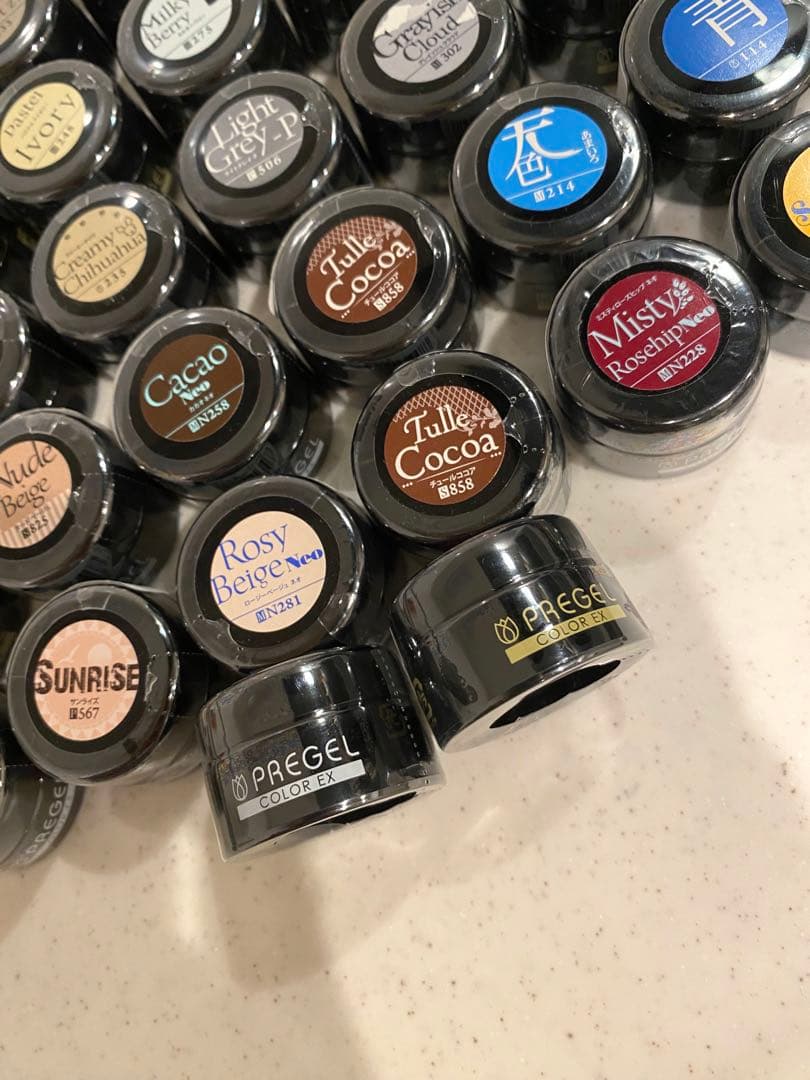 【プリジェル】未開封 ジェルネイル プロ用 カラージェル